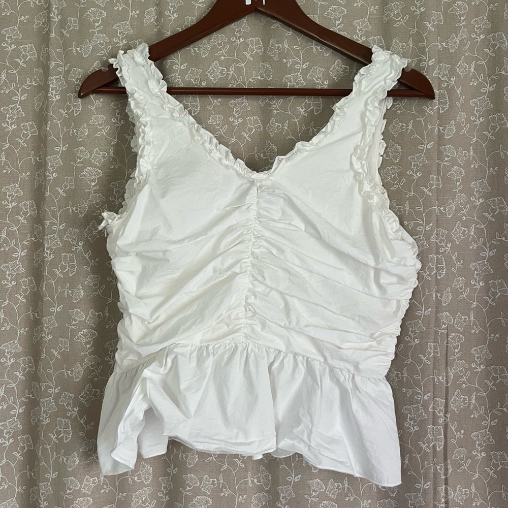 Sunday in Brooklyn (Anthropologie) Ruffle Top - Picture 3 of 3